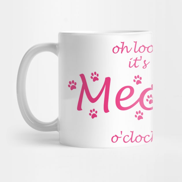 oh look its meow o clock by shimodesign